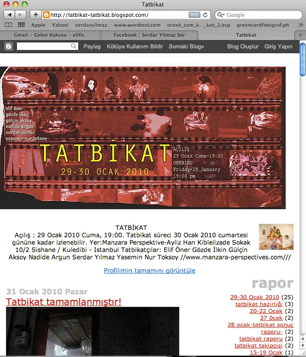 tatbikat manzara